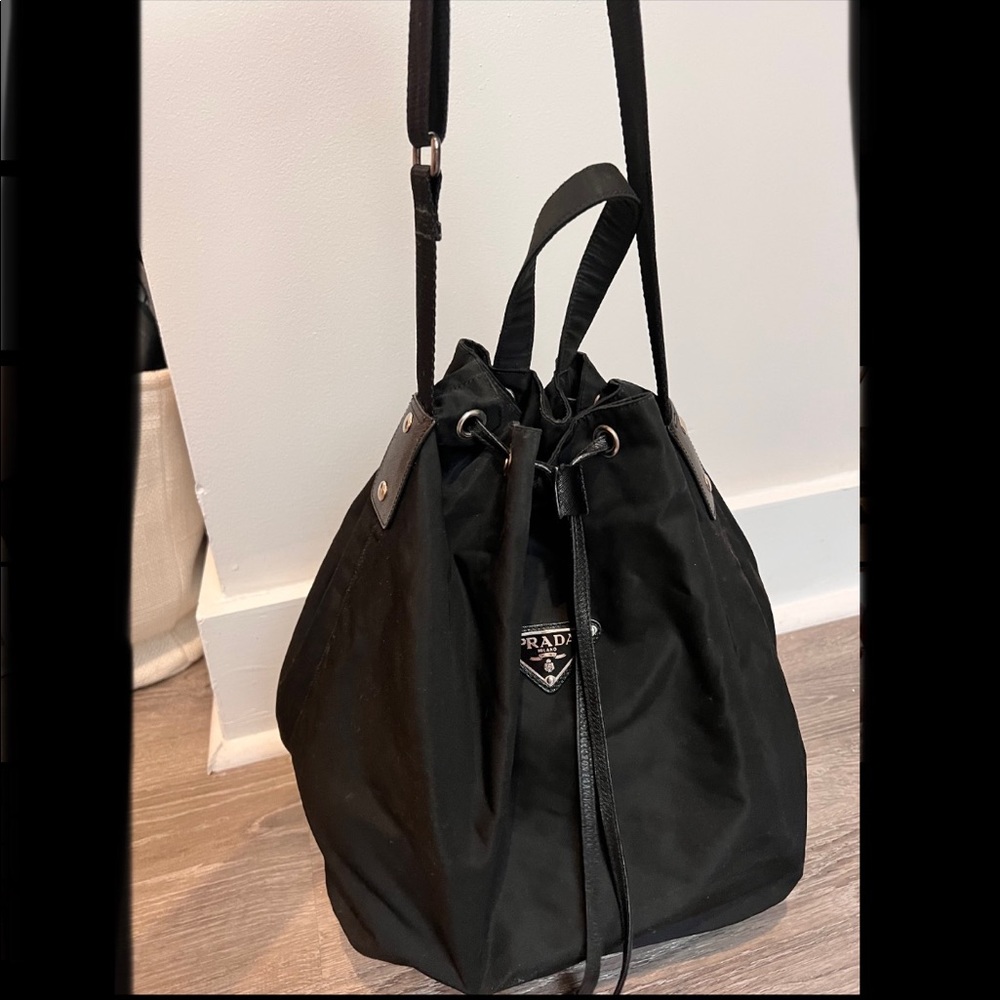 Prada bucket bag